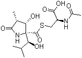 structure of CAS# 133343-34-7, 乳胞素