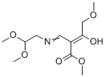 structure of CAS# 1335210-26-8, 甲基2-(((2,2-二甲氧基乙基)氨基)亚甲基)-4-甲氧基-3-氧代丁酸酯