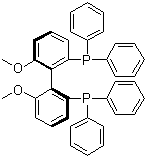 structure of CAS# 133545-17-2, (S)-(-)-(6,6'-Dimethoxybiphenyl-2,2'-diyl)bis(diphenylphosphine)