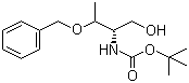 structure of CAS# 133565-43-2, Boc-O-苄基-D-苏氨醇