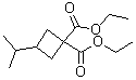 CAS 登录号：13363-89-8, 3-异丙基-1,1-环丁烷二甲酸二乙酯