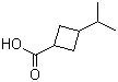 structure of CAS# 13363-91-2, 3-异丙基环丁基甲酸