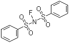 structure of CAS# 133745-75-2, N-Fluorobenzenesulfonimide