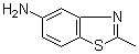 structure of CAS# 13382-43-9, 2-Methyl-5-benzothiazolamine