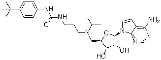 structure of CAS# 1338466-77-5, EPZ 004777