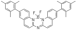 CAS # 1338788-44-5, (T-4)-Difluoro[6-(2,4,6-trimethylphenyl)-N-[6-(2,4,6-trimethylphenyl)-2(1H)-quinolinylidene]-2-quinolinaminato]boron