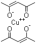 structure of CAS# 13395-16-9, Cupric acetylacetonate