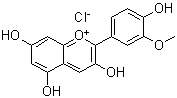structure of CAS# 134-01-0, Paeonidin