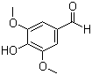 CAS 登录号：134-96-3, 丁香醛, 3,5-二甲氧基-4-羟基苯甲醛