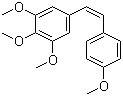 structure of CAS# 134029-49-5, (Z)-1,2,3-Trimethoxy-5-[2-(4-methoxyphenyl)ethenyl]benzene