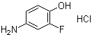 structure of CAS# 1341216-35-0, 4-氨基-2-氟苯酚盐酸盐