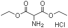 structure of CAS# 13433-00-6, 氨基丙二酸二乙酯盐酸盐
