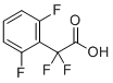 structure of CAS# 1344264-52-3, 2-(2,6-Difluorophenyl)-2,2-difluoroacetic acid