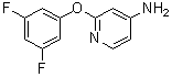 CAS 登录号：1344369-12-5, 2-(3,5-二氟苯氧基)-4-吡啶胺