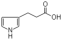 structure of CAS# 134448-22-9, 1H-Pyrrole-3-propanoic acid