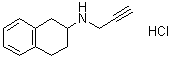 CAS 登录号：134467-59-7, 1,2,3,4-四氢-N-2-丙炔基-2-萘胺盐酸盐