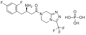 structure of CAS# 1345822-86-7, 5-去氟西他列汀