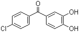 structure of CAS# 134612-84-3, 4'-氯-3,4-二羟基二苯甲酮