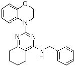structure of CAS# 1346528-06-0, 2-(2,3-二氢-4H-1,4-苯并恶嗪-4-基)-5,6,7,8-四氢-N-苄基-4-喹唑啉胺