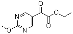 structure of CAS# 1346597-52-1, 2-Methoxy-alpha-oxo-5-pyrimidineacetic acid ethyl ester