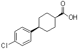 CAS 登录号：1346600-43-8, 顺式-4-(4-氯苯基)环己烷羧酸