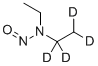 structure of CAS# 1346603-41-5, N-Nitrosodiethylamine-d4