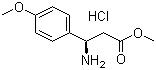 CAS # 134781-82-1, (R)-beta-Amino-4-methoxybenzenepropanoic acid methyl ester hydrochloride