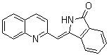 CAS # 13481-47-5, 3-(2-Quinolylmethylene)phthalimidine