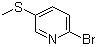 structure of CAS# 134872-23-4, 2-Bromo-5-methylthiopyridine