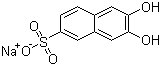structure of CAS# 135-53-5, 2,3-二羟基萘-6-磺酸钠