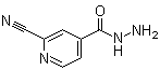 structure of CAS# 135048-32-7, 2-氰基-4-吡啶甲酰肼
