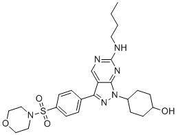structure of CAS# 1350549-36-8, UNC 1025