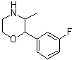 CAS 登录号：1350768-28-3, 2-(3-氟苯基)-3-甲基吗啉