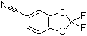 5-Cyano-2,2-difluoro-1,3-benzodioxole molecular structure (CAS 135132-34-2)