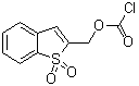 CAS # 135204-19-2, 1,1-Dioxobenzo[b]thiophen-2-ylmethyl chloroformate, Carbonochloridic acid benzo[b]thien-2-ylmethyl ester S,S-dioxide