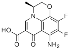 CAS # 135325-15-4, (3S )-8-amino-9,10-difluoro-2,3-dihydro-3-methyl-7-oxo-7H -Pyrido[1,2,3-de ]-1,4-benzoxazine-6-carboxylic acid, (2S)-8-amino-6,7-difluoro-2-methyl-10-oxo-4-oxa-1-azatricyclo[7.3.1.05,13]trideca-5(13),6,8,11-tetraene-11-carboxylic acid