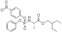 CAS # 1354823-36-1, N-[(S)-(4-Nitrophenoxy)phenoxyphosphinyl]-L-alanine 2-ethylbutyl ester