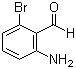 structure of CAS# 135484-74-1, 2-Amino-6-bromobenzaldehyde