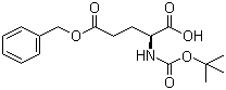structure of CAS# 13574-13-5, Boc-L-Glutamic acid 5-benzylester