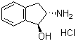 CAS 登录号：13575-73-0, 反式-1-羟基-2-氨基茚满盐酸盐
