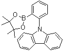 structure of CAS# 1357634-60-6, 9-[2-(4,4,5,5-Tetramethyl-1,3,2-dioxaborolan-2-yl)phenyl]-9H-carbazole