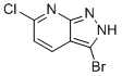 structure of CAS# 1357946-70-3, 3-溴-6-氯-1H-吡唑并[3,4-b]吡啶