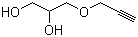 CAS # 13580-38-6, 3-Prop-2-ynoxypropane-1,2-diol, 3-(2-Propynyloxy)propane-1,2-diol, Propargyl-oxo-propane-2,3-dihydroxy, POPDH