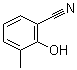 structure of CAS# 13589-71-4, 3-Methyl-2-hydroxybenzonitrile