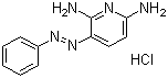 structure of CAS# 136-40-3, Phenazopyridine hydrochloride