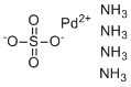 硫酸四氨钯分子结构 (CAS 13601-06-4)