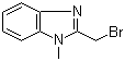 structure of CAS# 136099-52-0, 2-溴甲基-1-甲基-1H-苯并咪唑