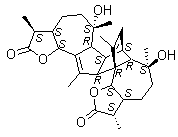 structure of CAS# 1362-42-1, 洋艾素