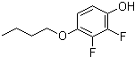 structure of CAS# 136239-68-4, 4-丁氧基-2,3-二氟苯酚