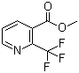 structure of CAS# 136483-17-5, 2-三氟甲基烟酸甲酯